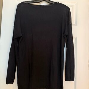 Vince Elegant Black Knit Top